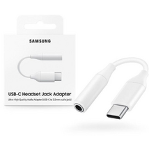 Samsung EE-UC10JUWEGUS 3,5mm jack - Type-C fehér adapter Samsung EE-UC10JUWEGUS 3,5mm jack - Type-C fehér adapter