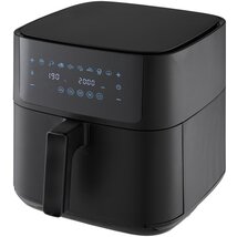 TOO AF-850-B 1800 W fekete 8 L forrólevegős sütő (air fryer) digitális vezérléssel