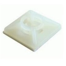 Tracon TALP270 100db/csomag 27x27 mm natúr kábelkötegelő talp