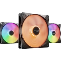 be quiet! LIGHT WINGS LX 140MM H.S BLK 3X PWM HIGH-SPEED TRIPLE-PACK