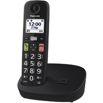 Panasonic KX-TGU110FXB fekete dect telefon