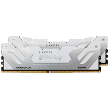Kingston 48GB DDR5-8400MT/S CL40 CUDIMM (KIT OF 2) RENEGADE WHITE XMP Kingston 48GB DDR5-8400MT/S CL40 CUDIMM (KIT OF 2) RENEGADE WHITE XMP