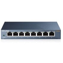 TP-Link TL-SG108 8port 10/100/1000Mbps LAN nem menedzselhető asztali Switch TP-Link TL-SG108 8port 10/100/1000Mbps LAN nem menedzselhető asztali Switch