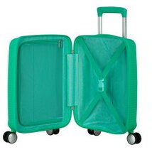 American Tourister SOUNDBOX MINI Spinner 47/16 zöld kabinbőrönd