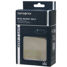 Samsonite TA REVOLUTION Rfid Money Belt bézs övtáska