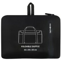 Samsonite TA REVOLUTION Foldable Duffle M fekete összehajtható utazótáska