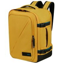 American Tourister TAKE2CABIN Casual Backpack Ms 15.6" sárga kabintáska/hátizsák