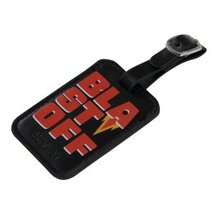 American Tourister AMERICAN TOURIST. TA Luggage Tag X2 Print fekete bőrönd címke