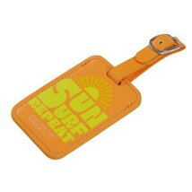 American Tourister AMERICAN TOURIST. TA Luggage Tag X2 Print sárga bőrönd címke