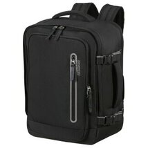 American Tourister TAKE2CABIN Sport Backpack Ms 15.6" fekete kabintáska/hátizsák