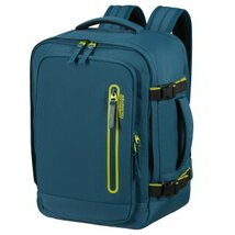 American Tourister TAKE2CABIN Sport Backpack Ms 15.6" kék kabintáska/hátizsák