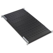 Lande LN-RAF-SBT-D100-LG-UNV 19" 720 mm mély 4 ponton rögzíthető szürke polc Lande LN-RAF-SBT-D100-LG-UNV 19" 720 mm mély 4 ponton rögzíthető szürke polc