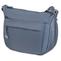 Samsonite MOVE 5.0 Hobo Bag Round M Exp kék női válltáska