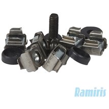 Legrand 19" M6 készlet, 50 db csavar/anya/alátét Legrand 19" M6 készlet, 50 db csavar/anya/alátét