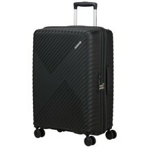 American Tourister DIABLAST Spinner 68/25 Exp Tsa fekete bőrönd