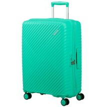 American Tourister DIABLAST Spinner 68/25 Exp Tsa zöld bőrönd
