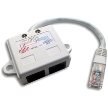 Cat.5E UTP lengő Y elosztó Cat.5E UTP lengő Y elosztó