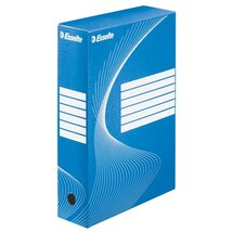 Esselte Boxycolor 8cm kék archiváló doboz