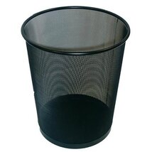 Fémhálós 12 literes papírkosár