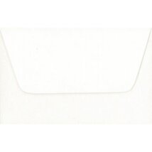 Enyvezett fehér névjegy boríték