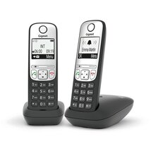 Gigaset A690 DUO fekete dect telefon