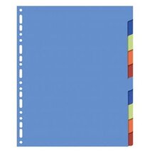 Exacompta Forever A4 10 részes karton színes elválasztólap