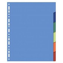 Exacompta Forever A4 6 részes színes karton elválasztólap