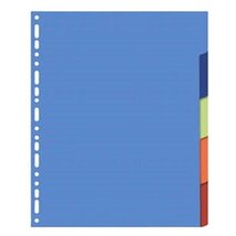 Exacompta Forever A4 karton 5 részes színes elválasztólap