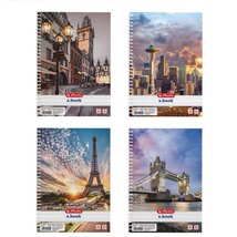 Herlitz City A4 70lapos vonalas spirálfüzet Herlitz City A4 70lapos vonalas spirálfüzet