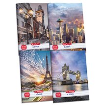 Herlitz City A5 kockás füzet