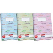 Herlitz Design A4 32lapos szótárfüzet