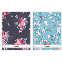 Herlitz Ladylike A4 80lapos kockás spirálfüzet