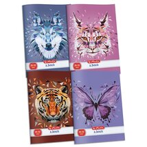 Herlitz Wild Animals A5 sima füzet