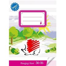 ICO Süni A5 36-16 bekötött sulikész hangjegyfüzet