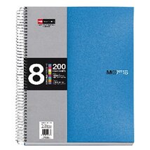 Miquelrius A4 8x25lapos kockás kék spirálfüzet Miquelrius A4 8x25lapos kockás kék spirálfüzet
