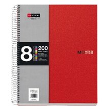 Miquelrius A4 8x25lapos kockás piros spirálfüzet Miquelrius A4 8x25lapos kockás piros spirálfüzet