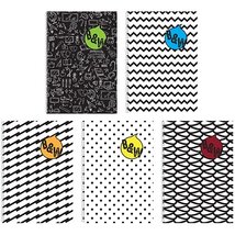 Pátria Design B&W A4 80lapos kockás spirálfüzet