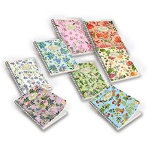Pigna Nature Flowers A4 60lapos mikroperforált kockás spirálfüzet