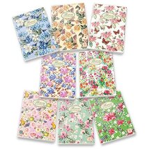 Pigna Nature Flowers A5 42lapos tűzött kockás füzet