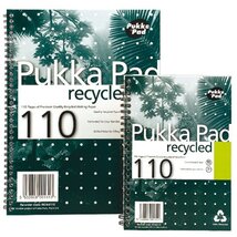 Pukka Pad Pad Recycled A4 110 oldalas vonalas spirálfüzet Pukka Pad Pad Recycled A4 110 oldalas vonalas spirálfüzet