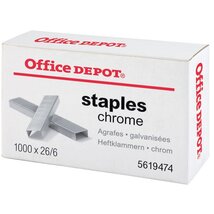 Office Depot 26/6 1000db/cs fűzőkapocs