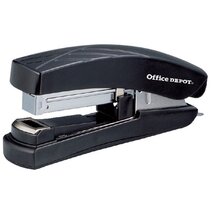 Office Depot 30 flat-clinch fekete/kék fűzőgép