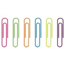 Deli Vivid 29mm 200db színes gemkapocs