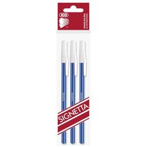 ICO Signetta 3db-os kék golyóstoll