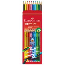 Faber-Castell Grip 2001 színes radíros 10db-os vegyes színű színes ceruza