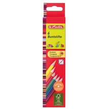 Herlitz Trio lakkozott 6db-os vegyes színű színes ceruza