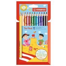 Stabilo Trio vastag 12db-os vegyes színű színes ceruza