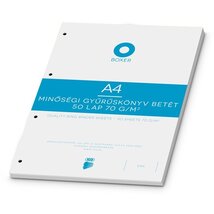 Boxer A4 sima gyűrűskönyv betét