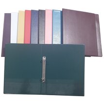 Plastweld PVC A5 2 gyűrűs sárga 2cm gyűrűs mappa