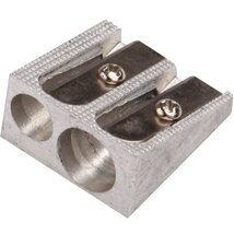 ICO 2 lyukú BL fém fekete hegyező